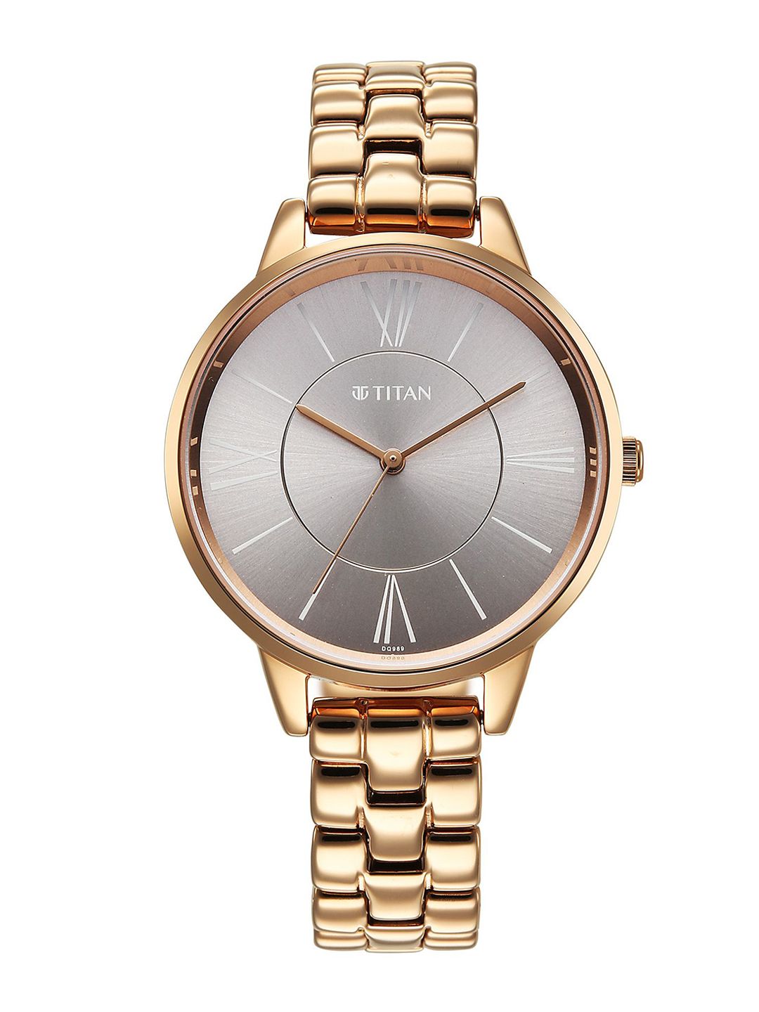 Titan Women Brass Dial & Bracelet Style Straps Analogue Watch 2648WM10-picture-36