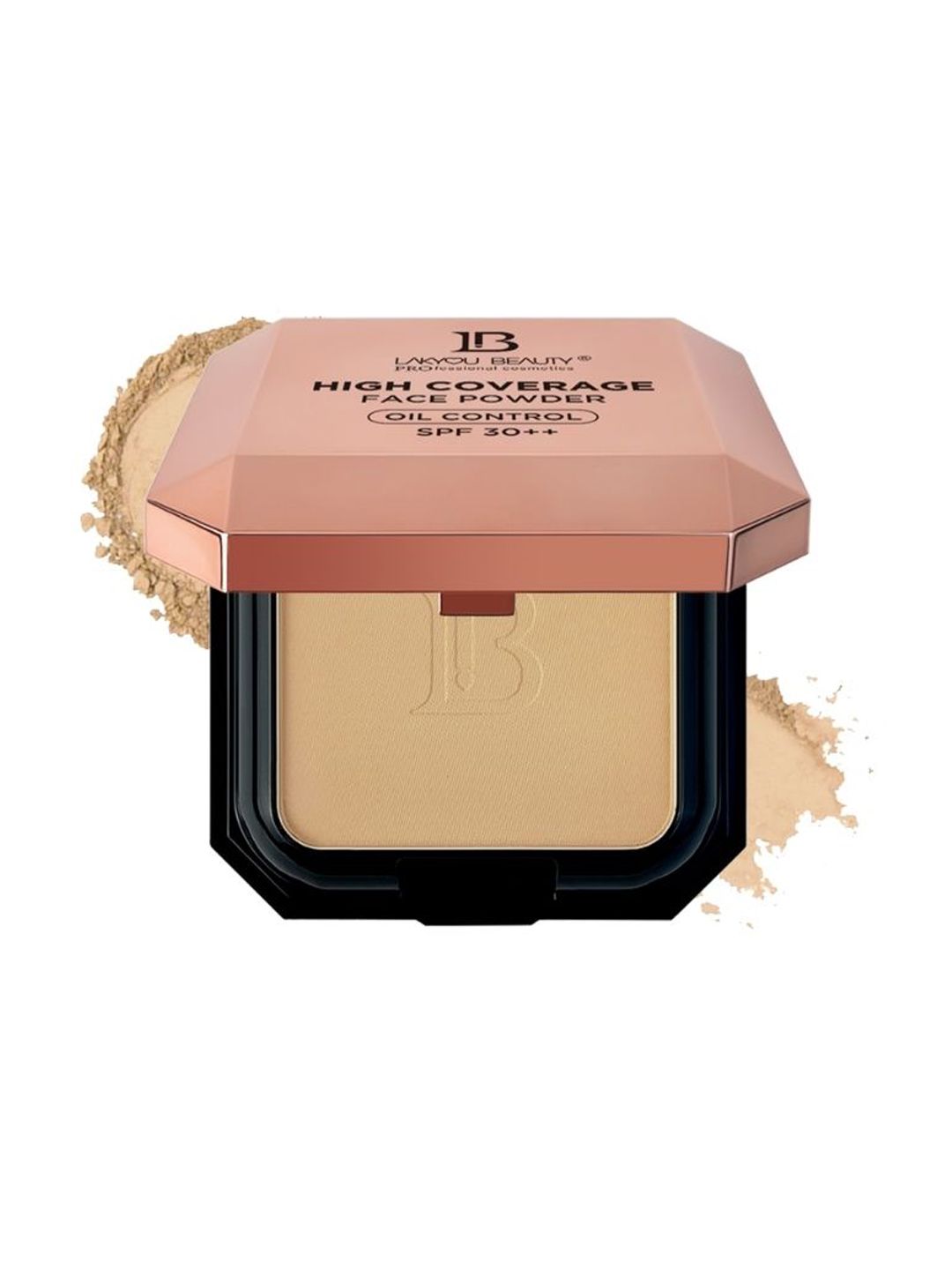 LAKYOU BEAUTY High Coverage Oil Control Face Powder SPF30++ - Pure Beige 06-image-37