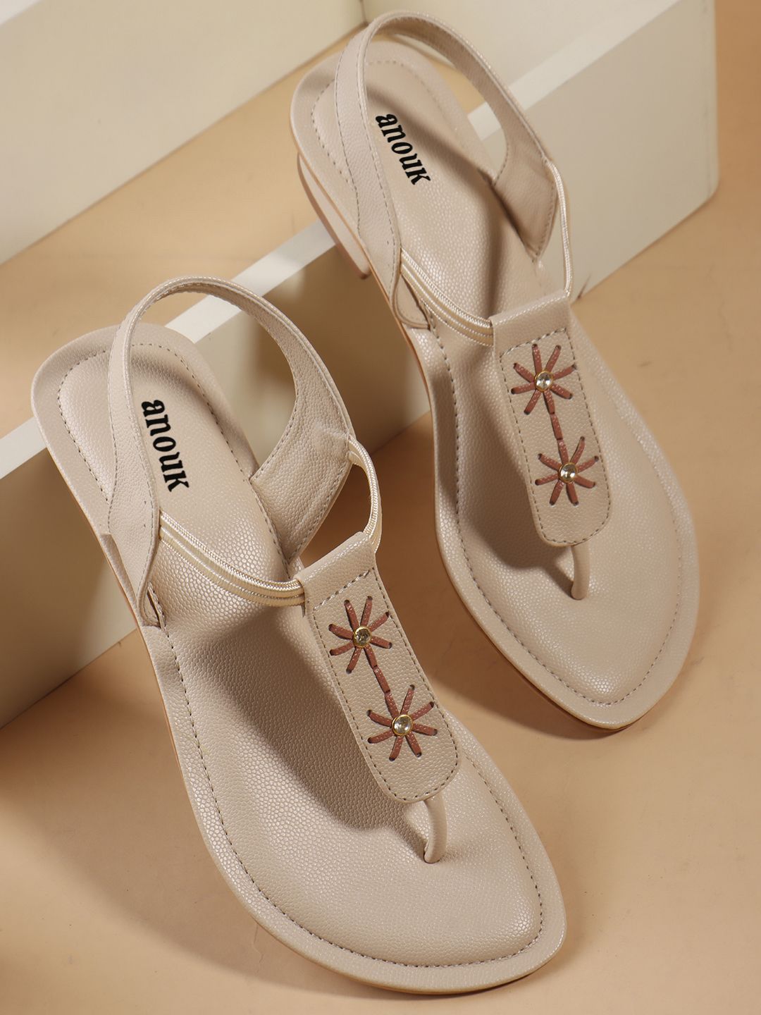 Anouk Women Casual Block Sandals-image-11