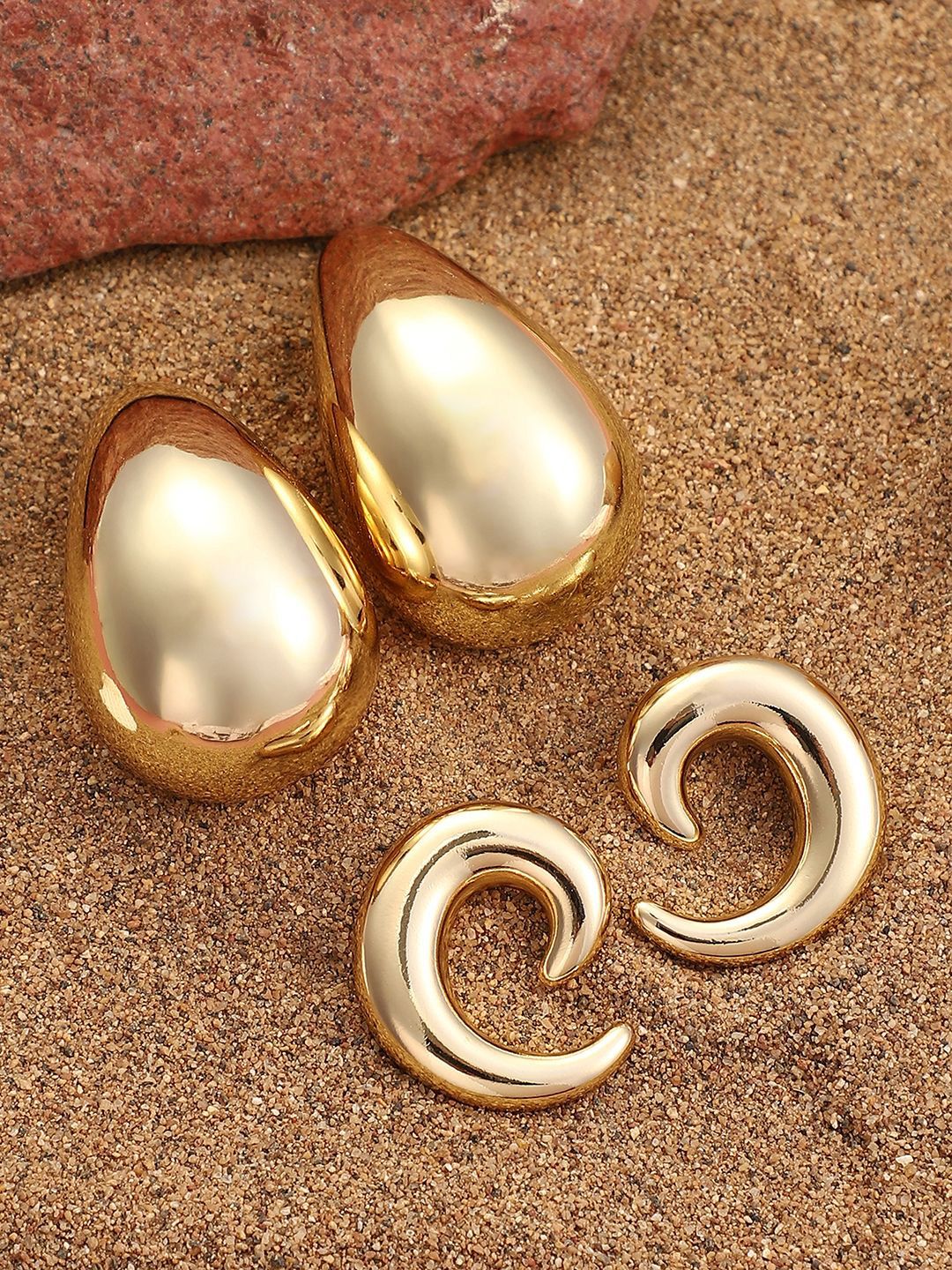 SOHI Contemporary Drop Earrings-image-10