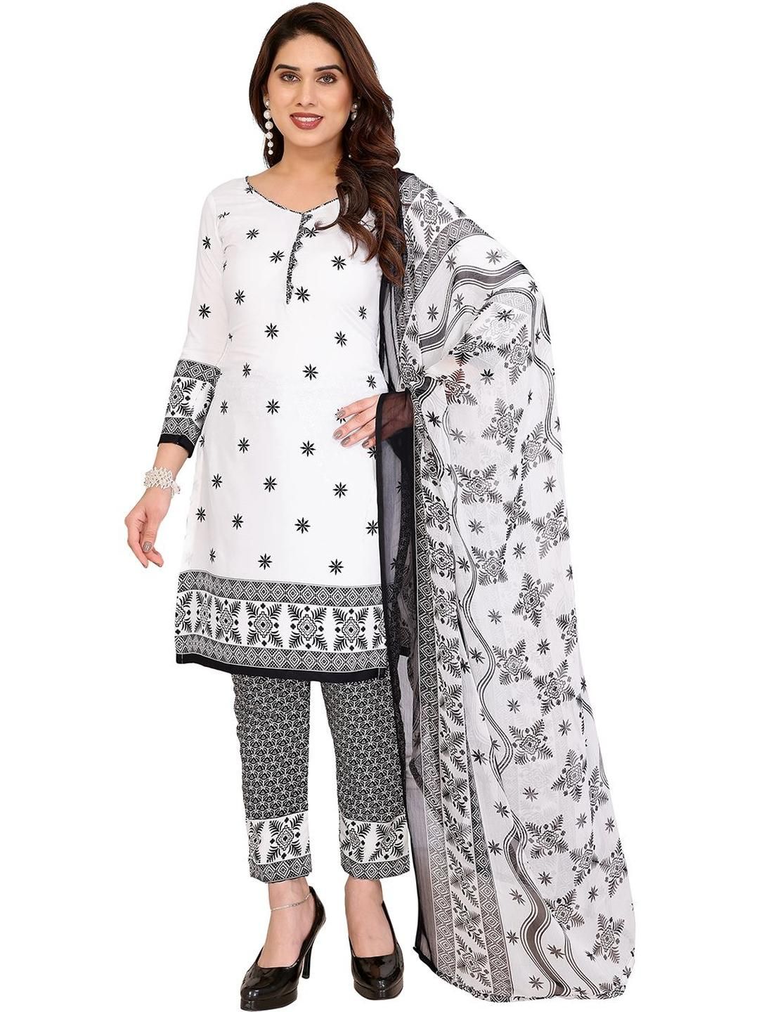 Moda Rapido Printed Unstitched Dress Material