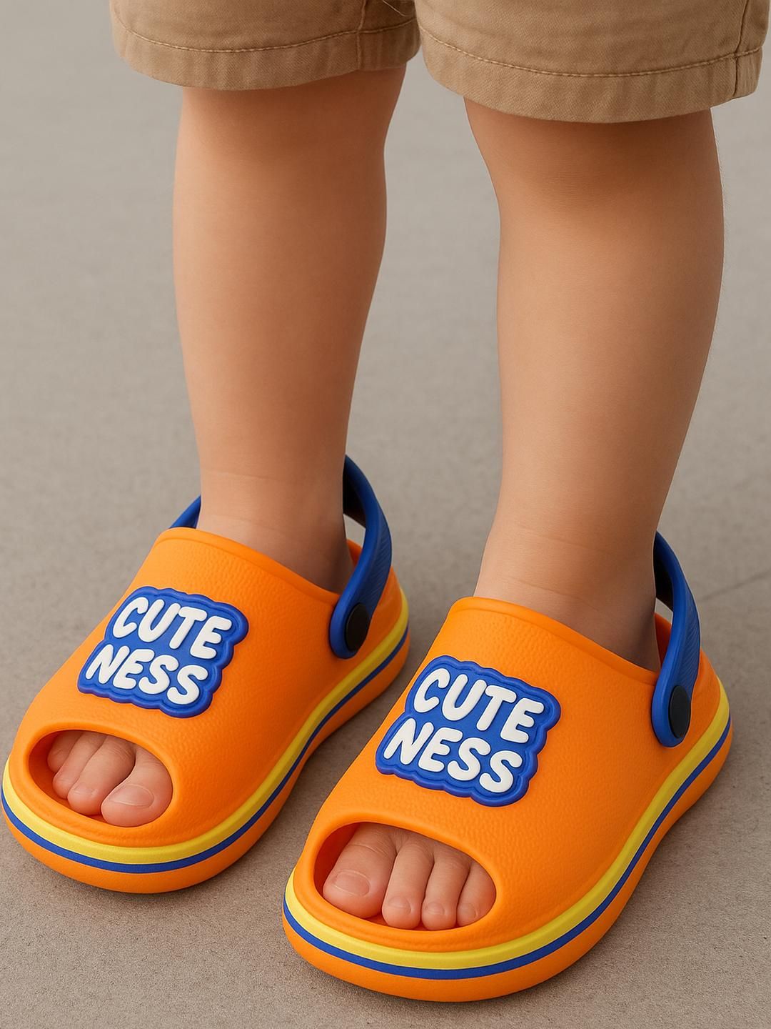 ONFEET Kids Orange EVA Clogs-picture-36