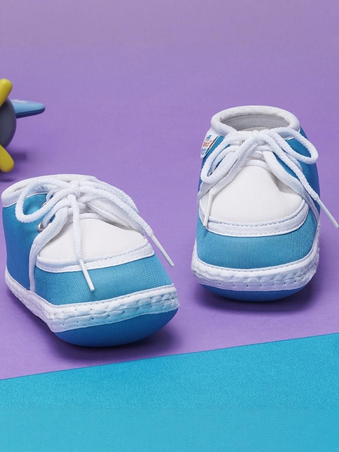 NESKA MODA 6 To 12 Months Baby Boys & Baby Girls Cute Soft Cotton Pre-Walker Lace Booties-picture-55