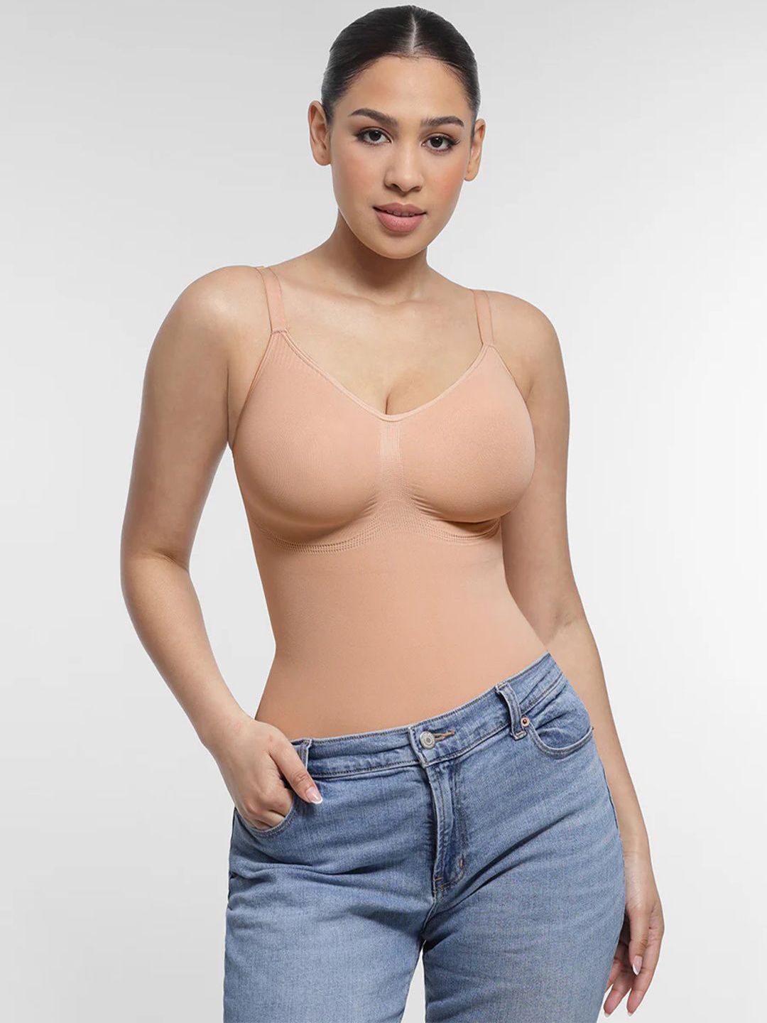 SHOP THE EDIT Waist Control Full Body Shapewear-picture-54