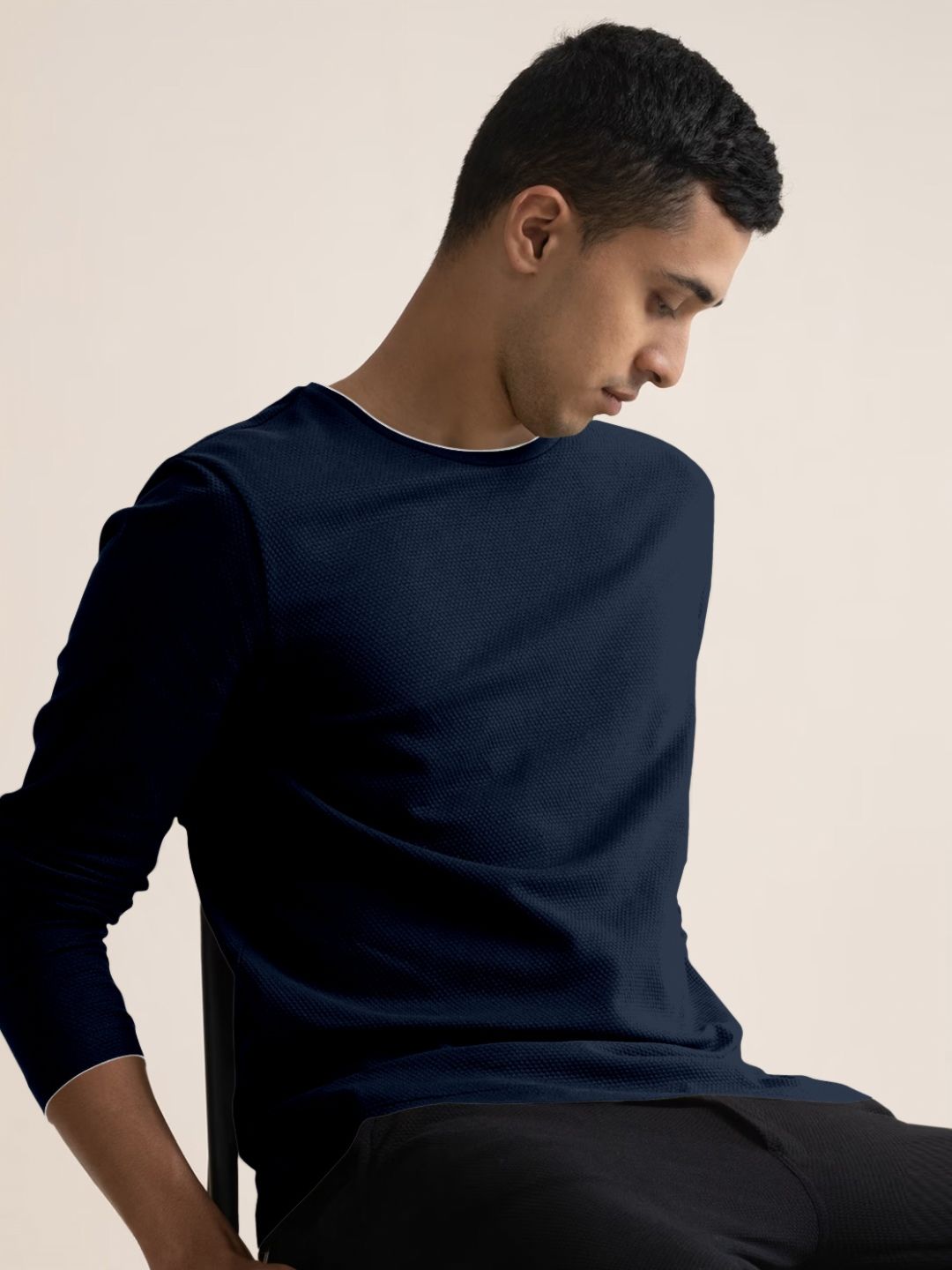 Metronaut Round Neck Long Sleeves Regular Fit Casual T-Shirt-picture-52