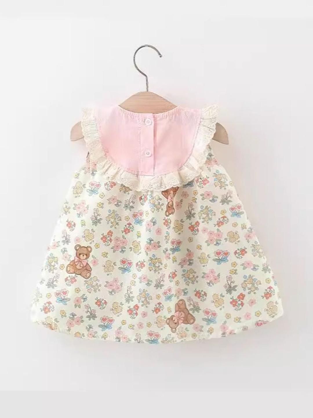 YK Floral Print Fit & Flare Dress-picture-15