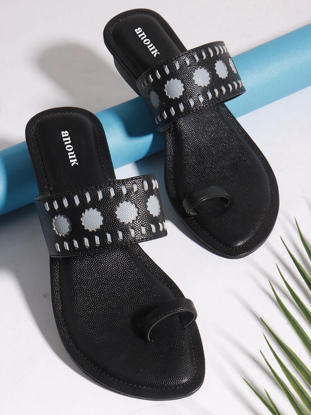 Anouk Women Block Heel Sandals-image-33