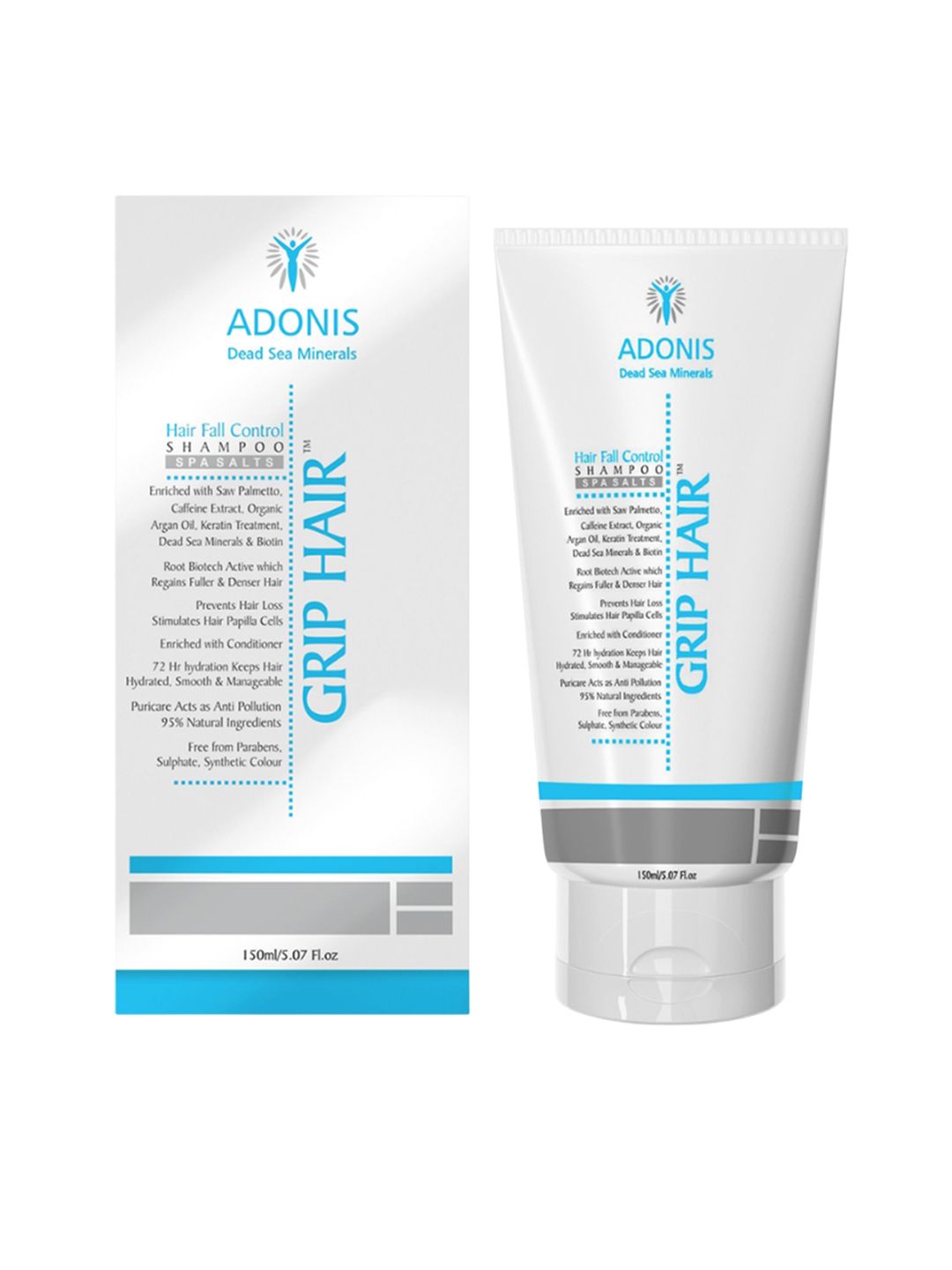 Adonis Grip Hair Shampoo With Keratin - 150 ml-image-4