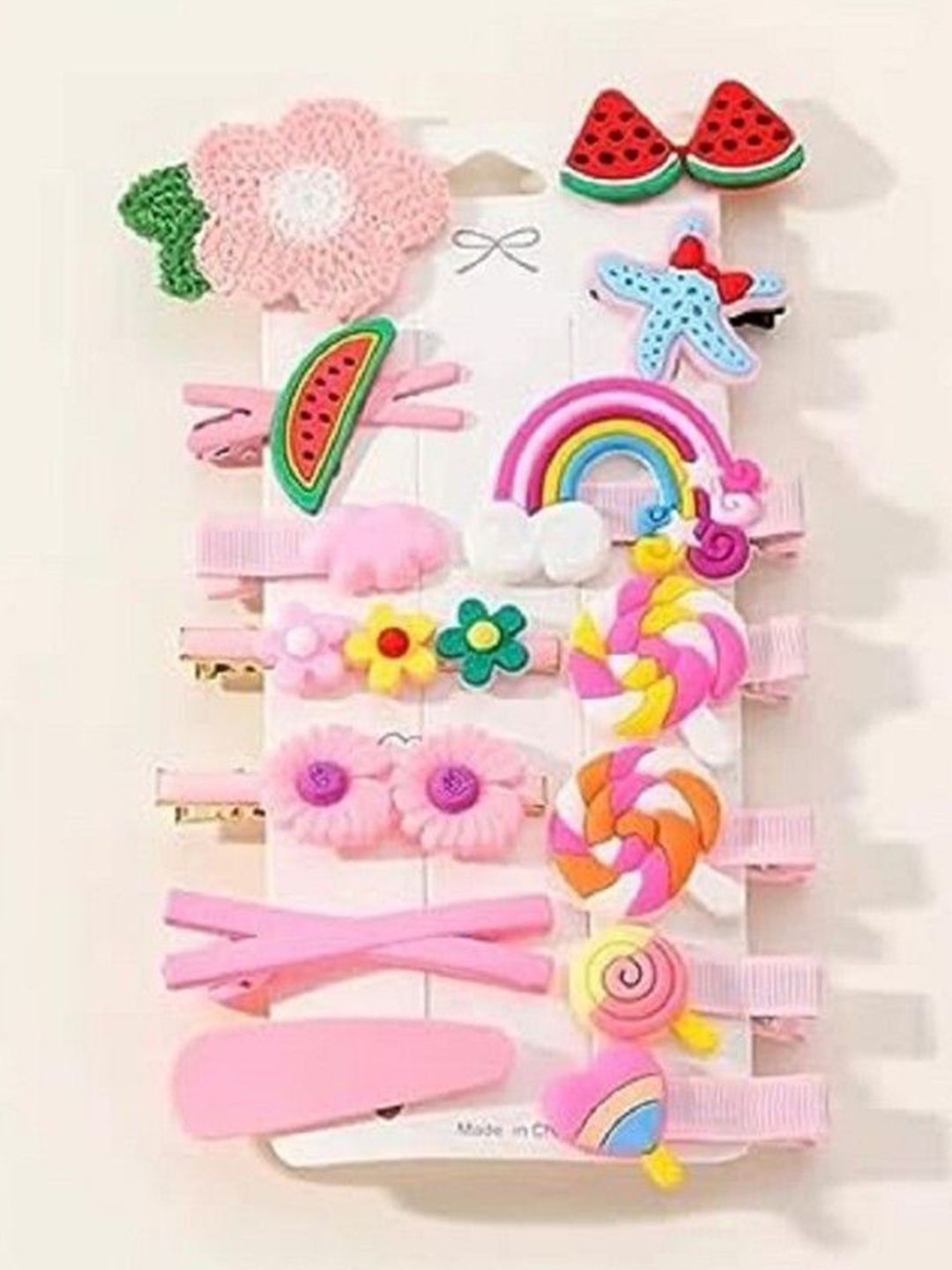 DIVASTRI Women Pack Of 14 Alligator Hair Clip-picture-41