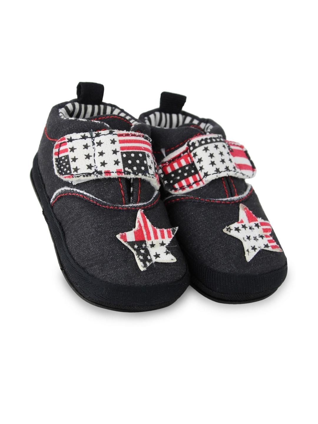 NESKA MODA 6 To 12 Months Infants Velcro Cotton Loafer Booties-picture-14