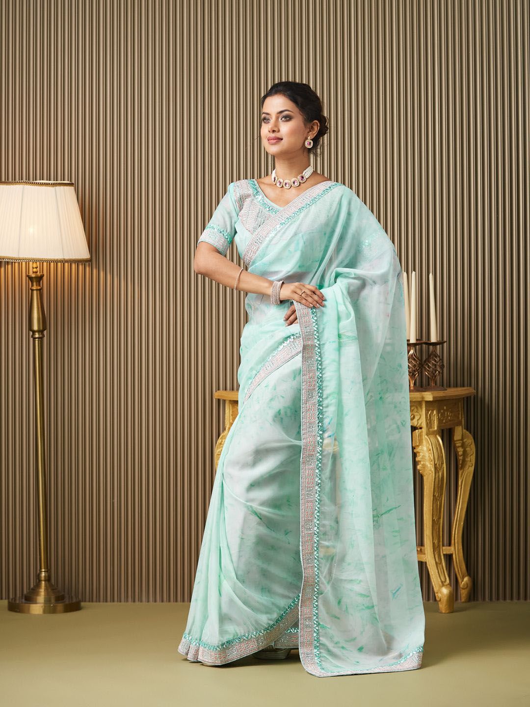 Kalista Embroidered Embellished Saree-picture-17