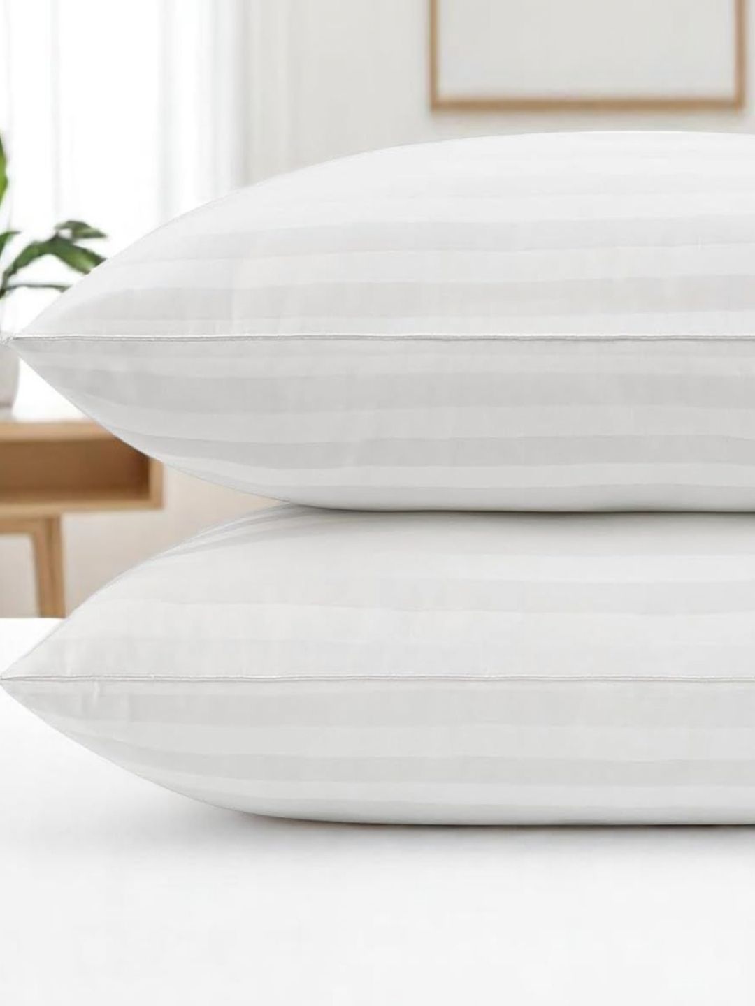 Shadowkart Set of 2 Fibre Filled Polyester Ultra Soft Sleep Pillow-picture-12