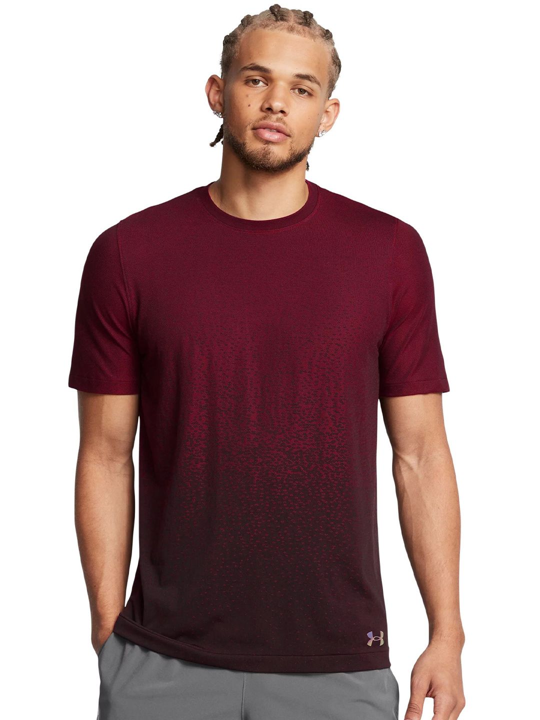 UNDER ARMOUR UA Vanish Elite Seamless Faded Slim-Fit Short Sleeves T-Shirt-image-14
