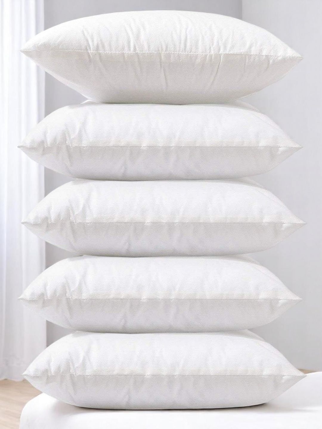 Shadowkart Set of 5 Fibre Filled Polyester Ultra Soft Sleep Pillow-picture-43