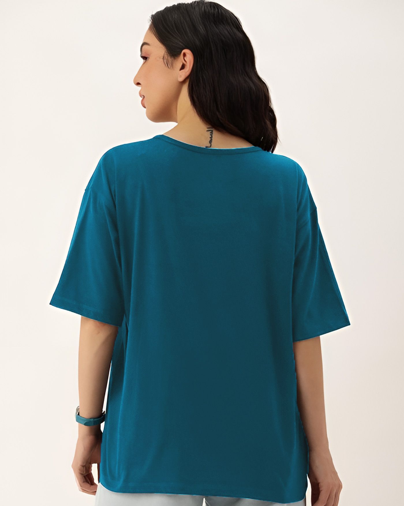 AUSK Women Printed Drop-Shoulder SleevesT-shirt-picture-32