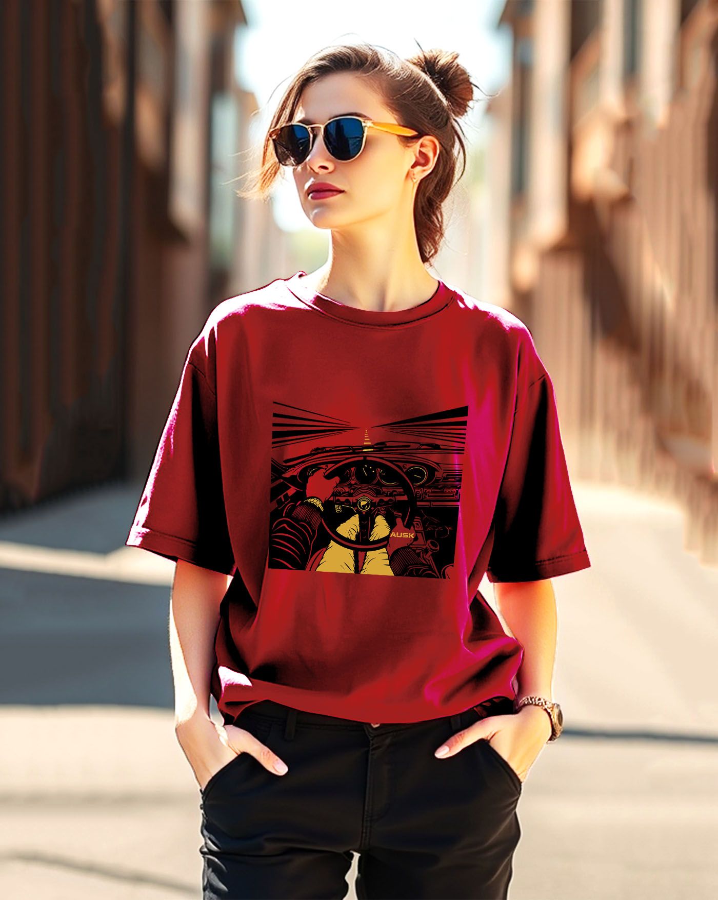 AUSK Women Printed T-shirt-picture-39