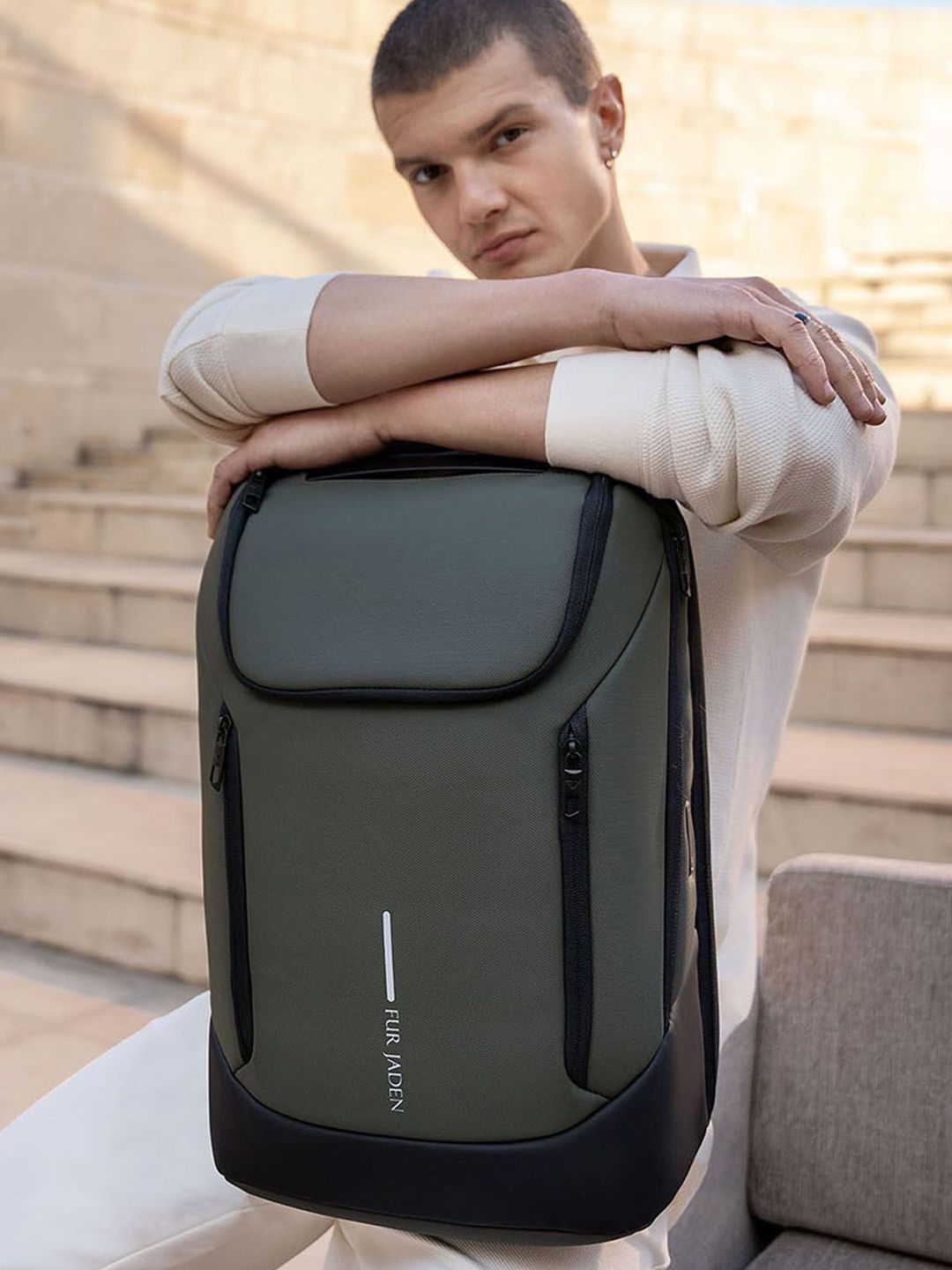 FUR JADEN Unisex Backpack with USB Charging Port-picture-14