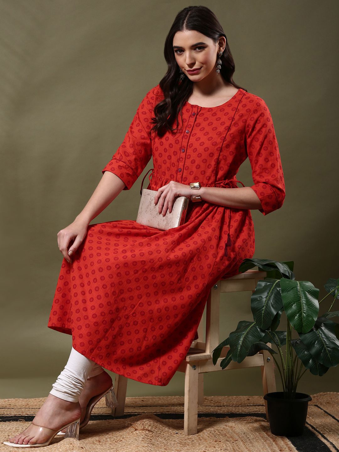 Anouk Women Floral Printed Kurta-picture-34