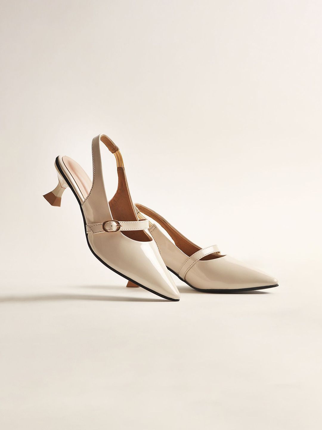 Street Style Store Women PU Kitten Pumps-image-11