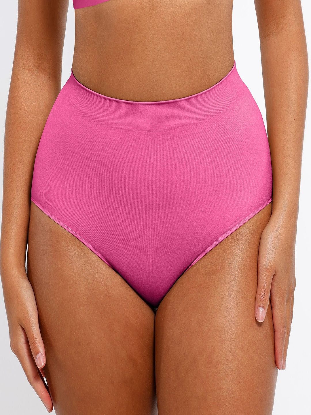 SHOP THE EDIT High Waist Seamless Tummy Control Shapewear-picture-19