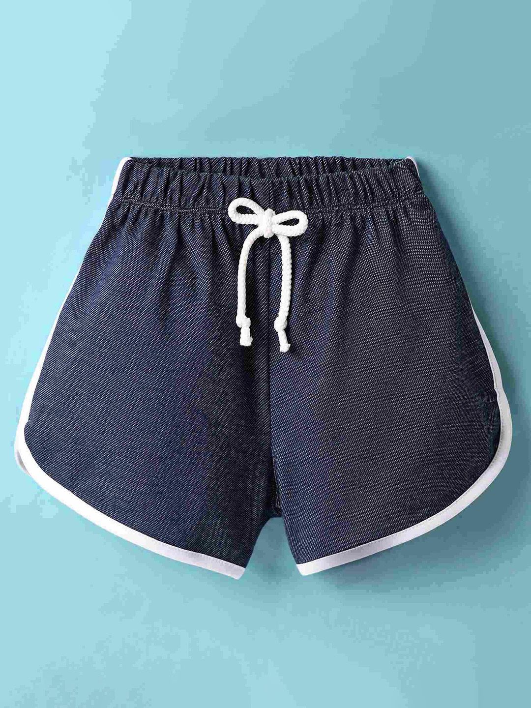 CrayonFlakes Girls Mid-Rise Cotton Shorts-picture-46