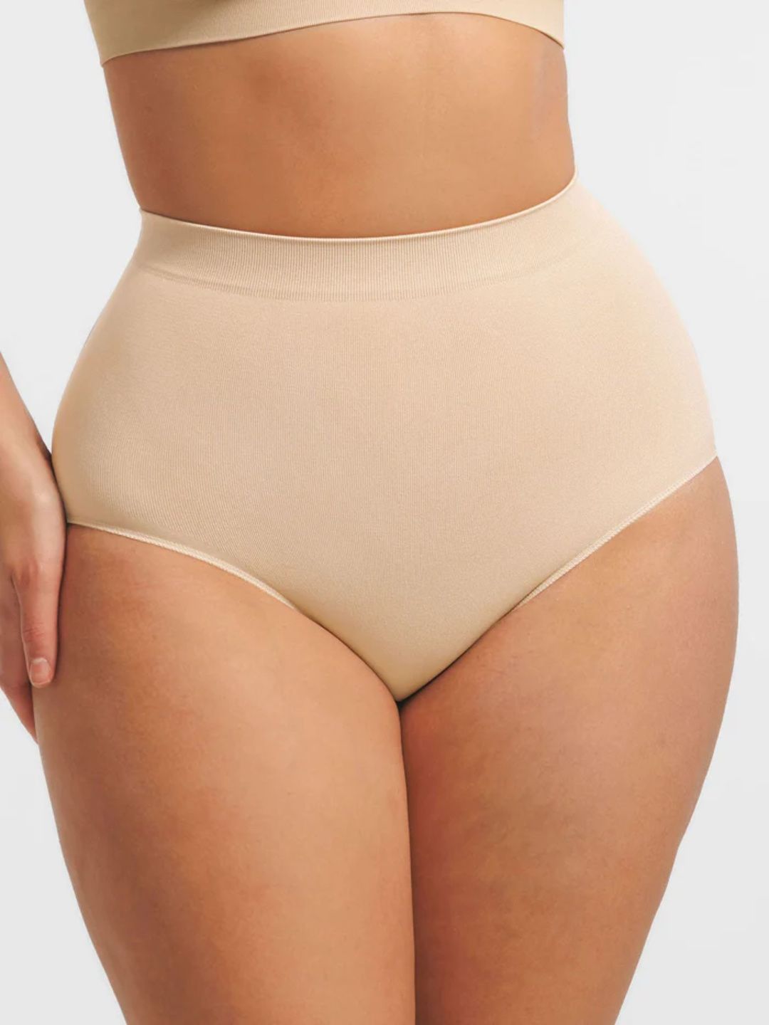 SHOP THE EDIT High Waist Seamless Tummy Control Shapewear-picture-21