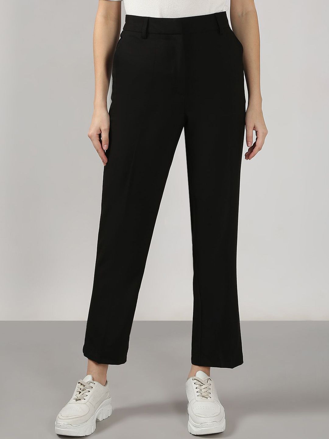 Vero Moda Women Slim Fit High-Rise Formal Trousers-picture-33