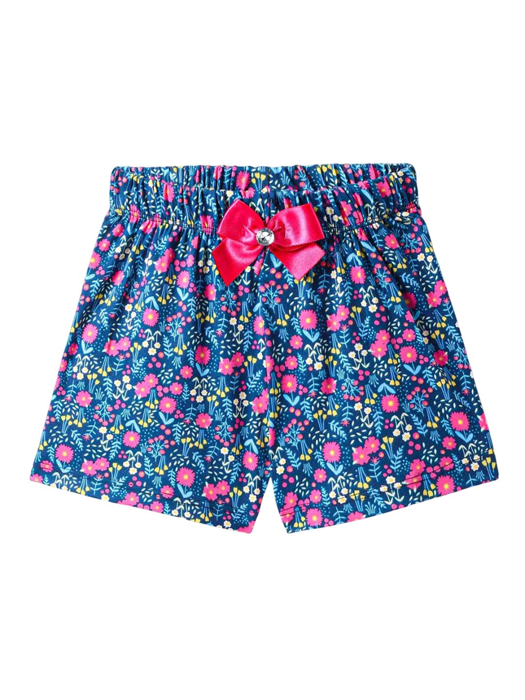 CrayonFlakes Girls Floral Printed Shorts-picture-26