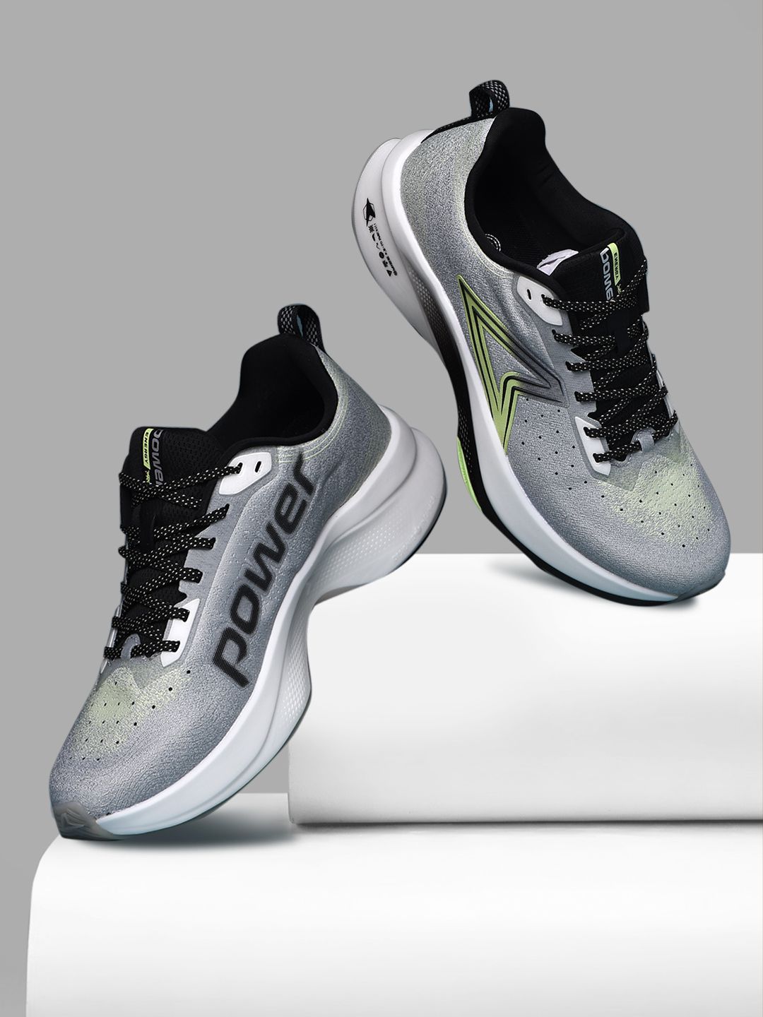 Power Men Lace-Ups Walking Non-Marking Shoes-image-30