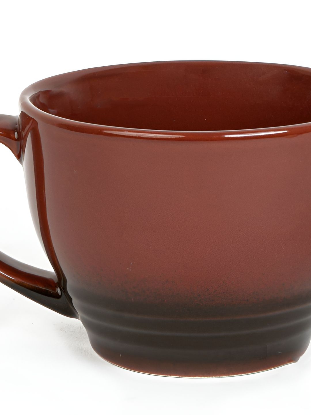 BODHI HOUSE Red Solid Ceramic Glossy Cups Set of Cups and Mugs-picture-11