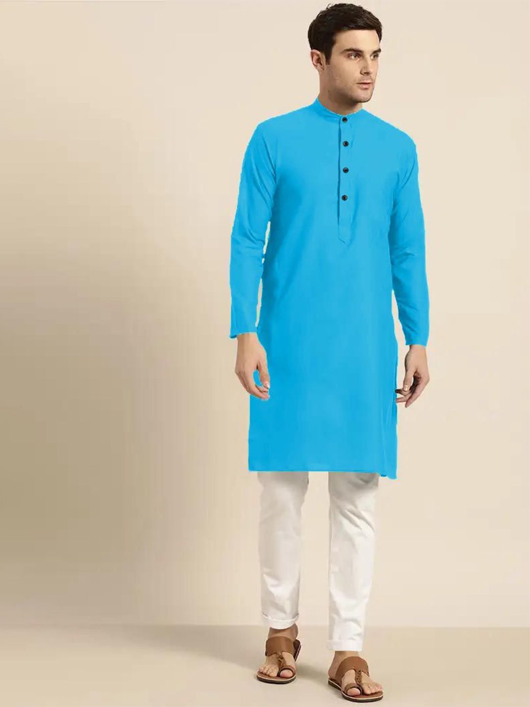 TIGER SNAKE Men Thread Work Kurta-picture-17