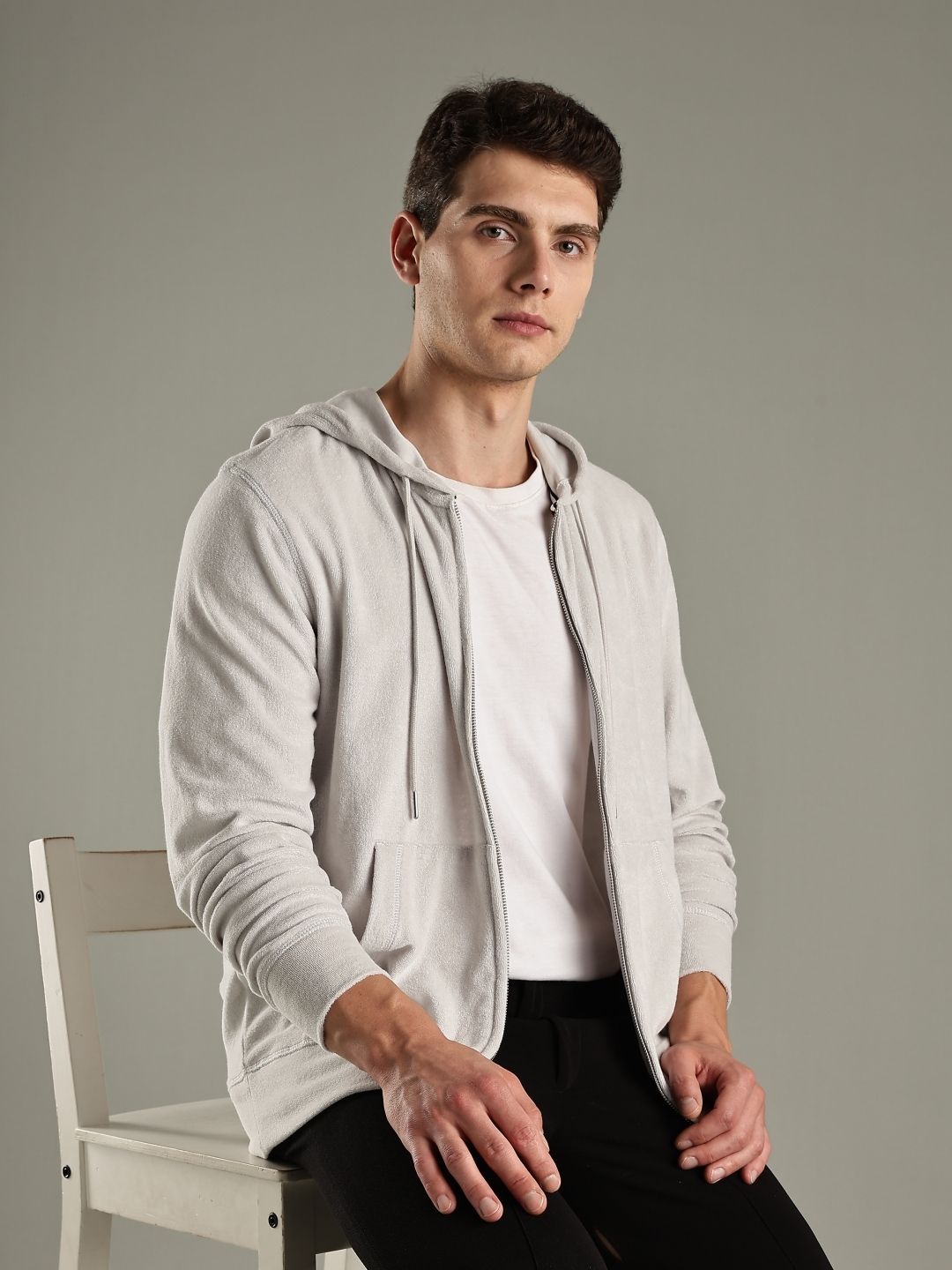 Tommy Hilfiger Men HoodedRegular-Fit Pure Cotton Sweatshirt-picture-23