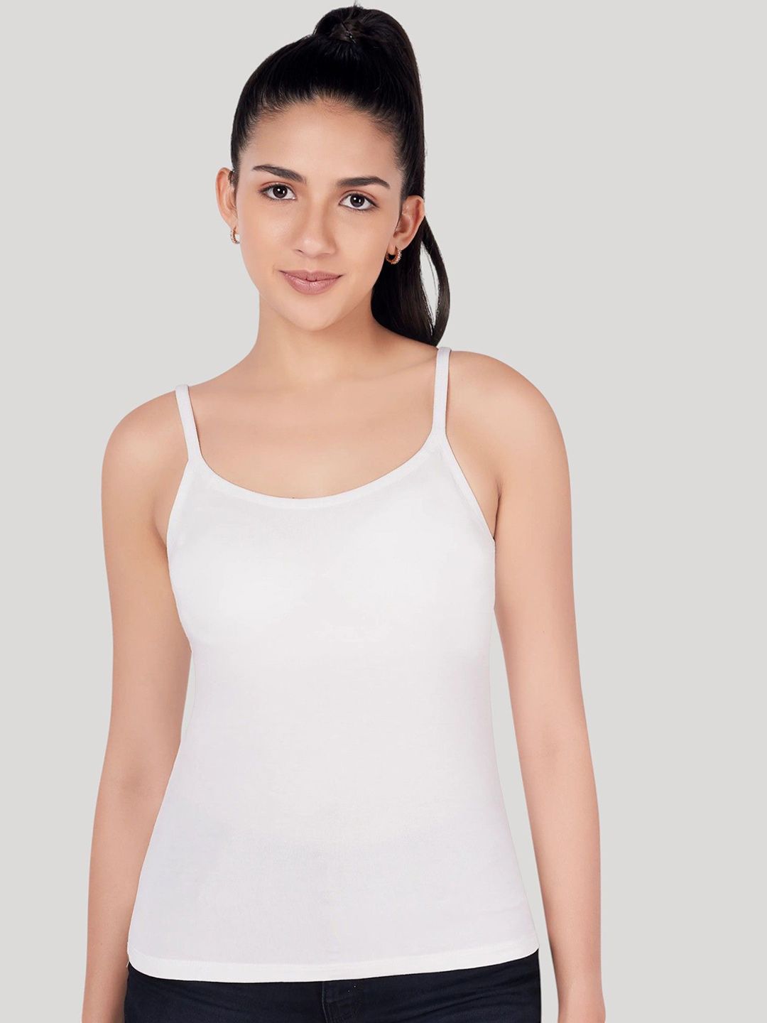 PLUMBURY Cotton Padded Camisole-image-7