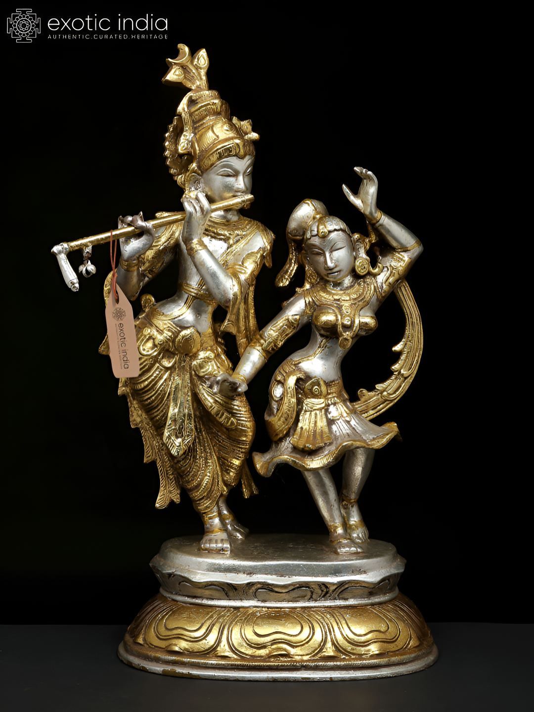 Exotic India Gold-Toned Figurine Showpiece-picture-20