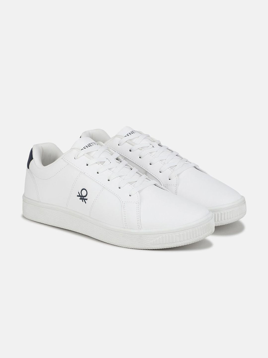 United Colors of Benetton Men Round Toe Lace-Ups Sneakers-picture-19