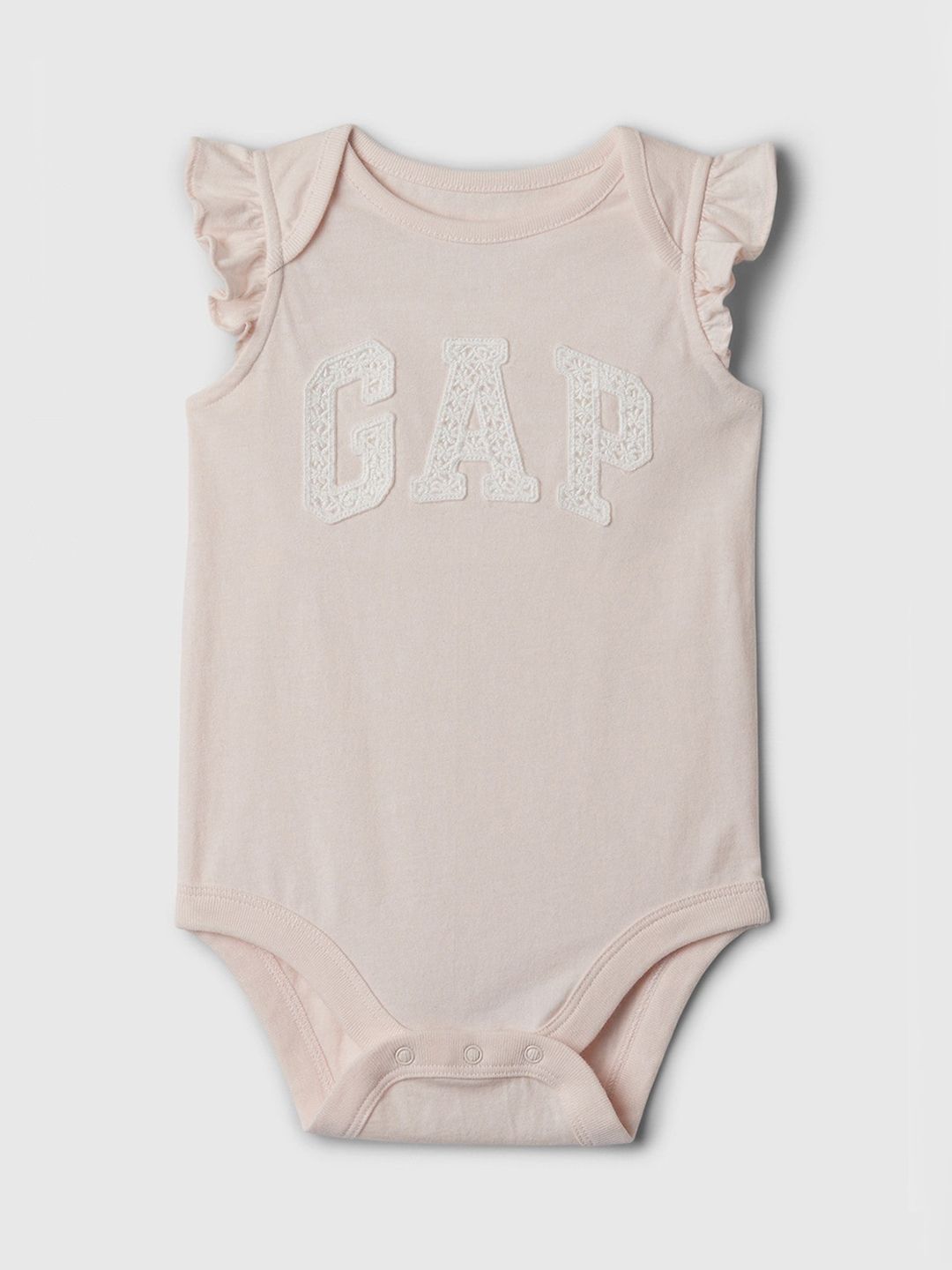GAP Infant Kids Cotton Brand Logo Self Design Bodysuit