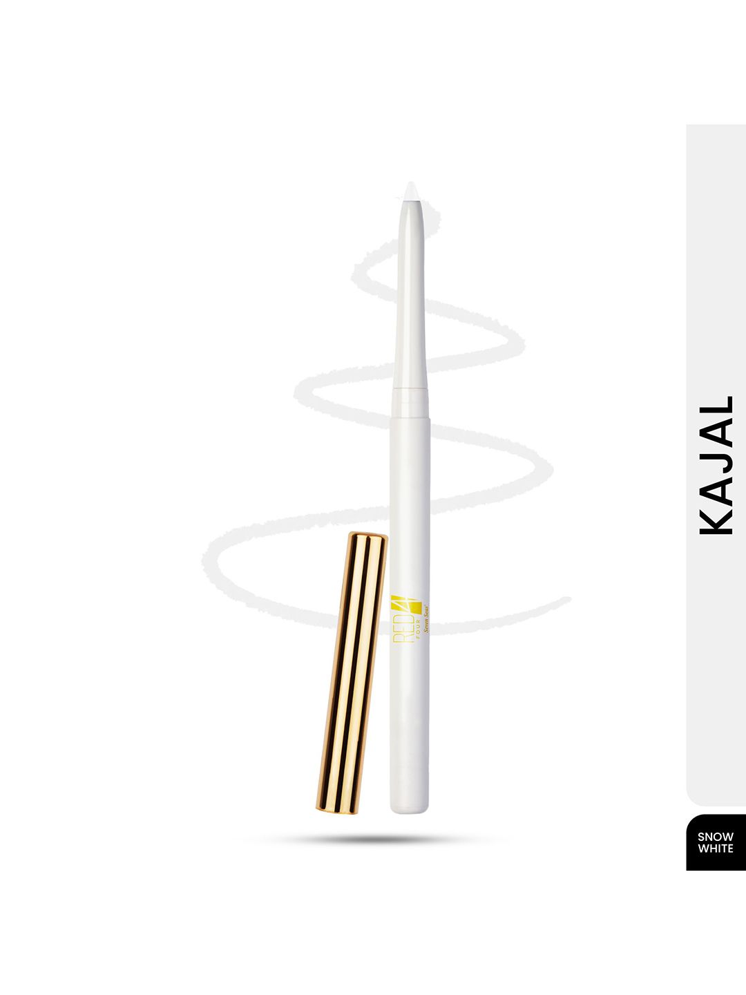 RED 4 Ultimate Eco Stay Waterproof Kajal - Snow White-picture-11