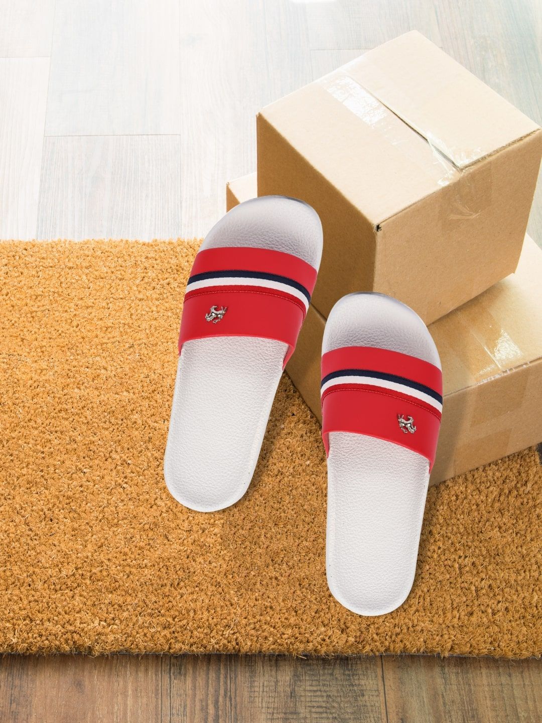 PERY PAO Men Printed Sliders-picture-32