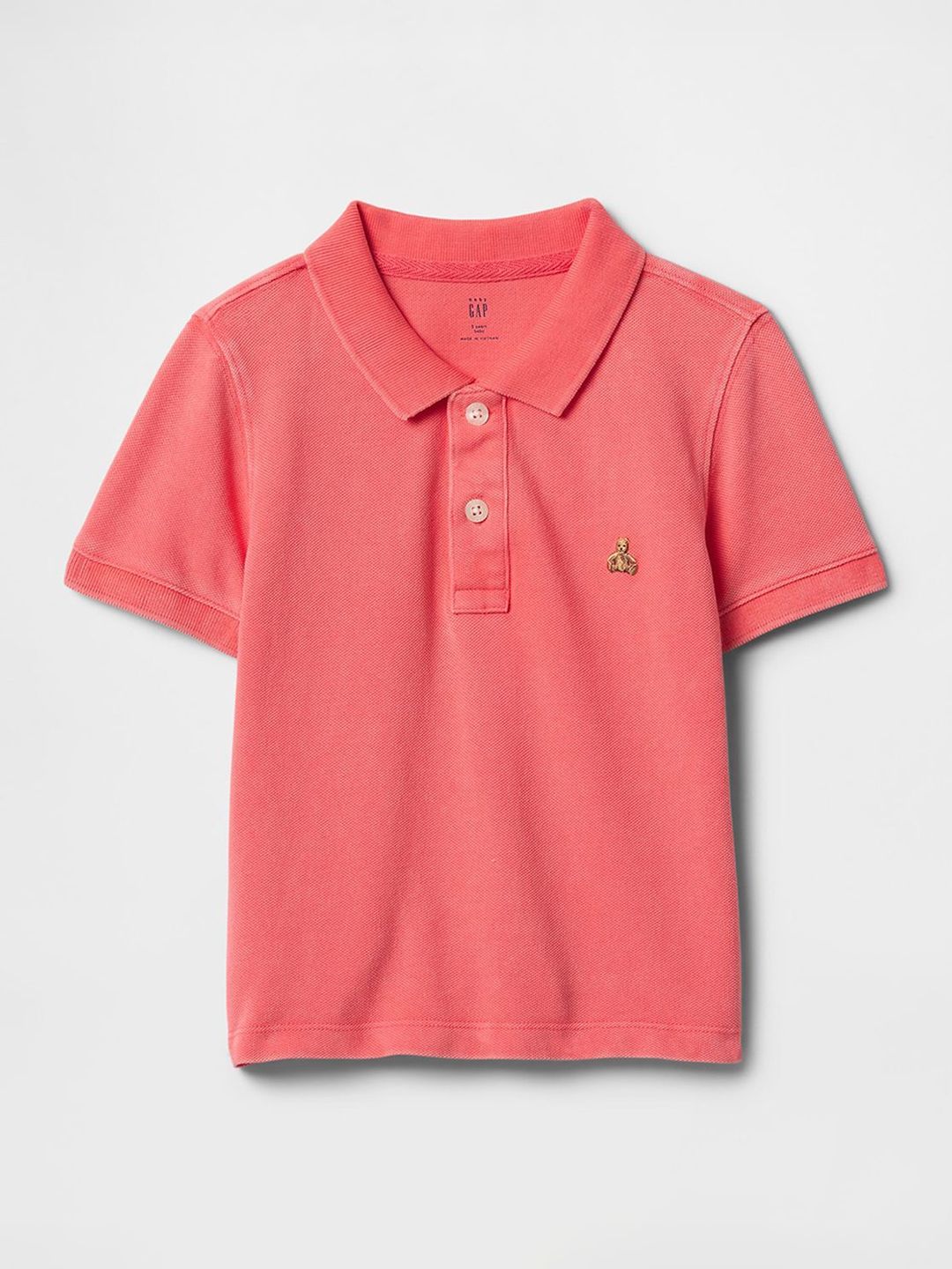 GAP Kids Boys Polo Collar Pure Cotton T-Shirt-picture-46