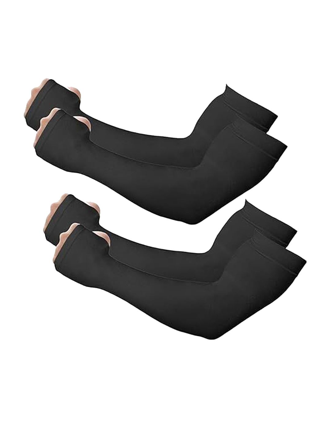 LOOM LEGACY Set Of 2 Sun Protective And breathable Arm Sleeves Sports Gloves-image-10