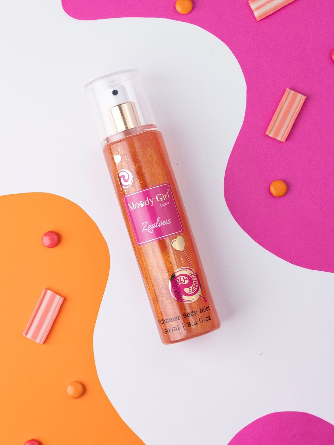 Moody Girl Zealous Long Lasting Body Mist - 250 ml-image-45