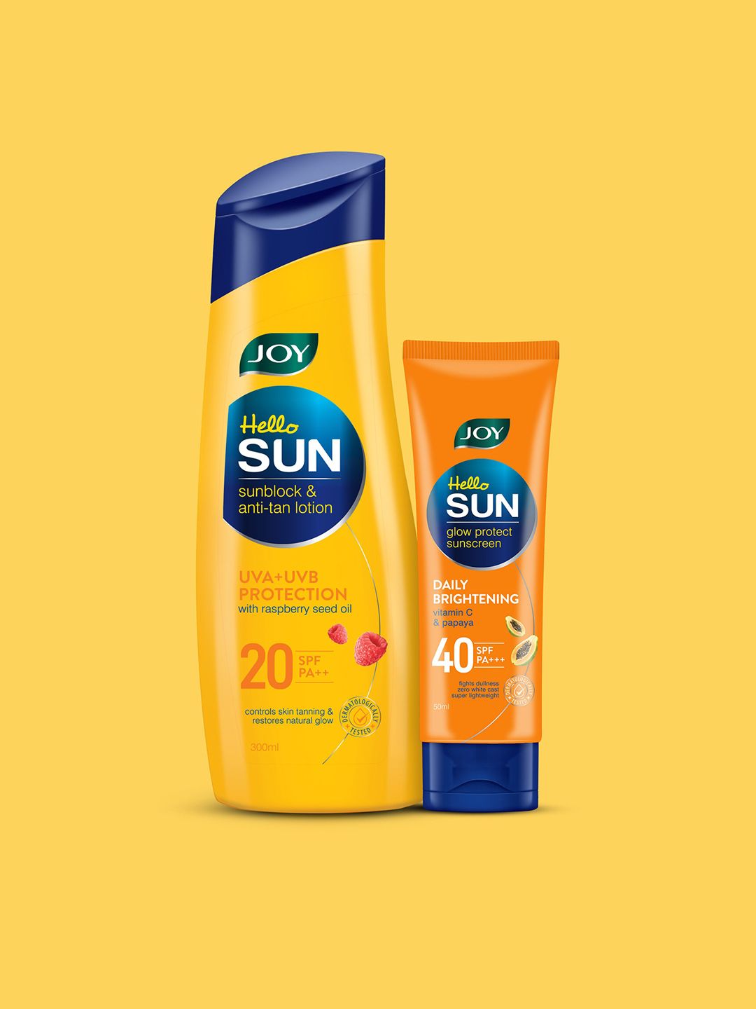 JOY Set Of 2 Daily Brightening Sunscreen SPF 40 - 50 ml & Sunscreen Lotion SPF 20 - 300 ml-picture-45