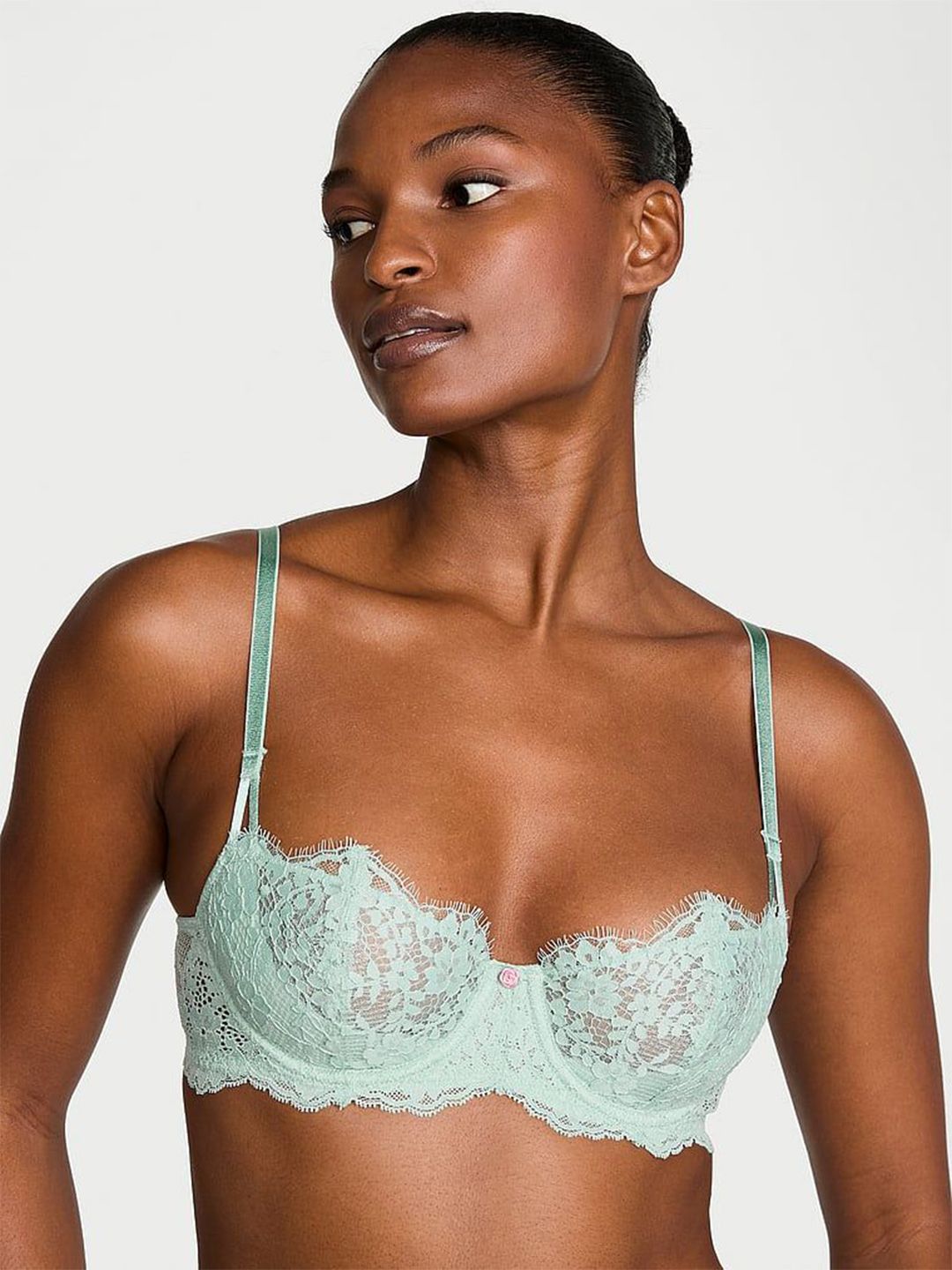 Victoria's Secret Floral Printed Medium Coverage Underwired Bra-picture-51