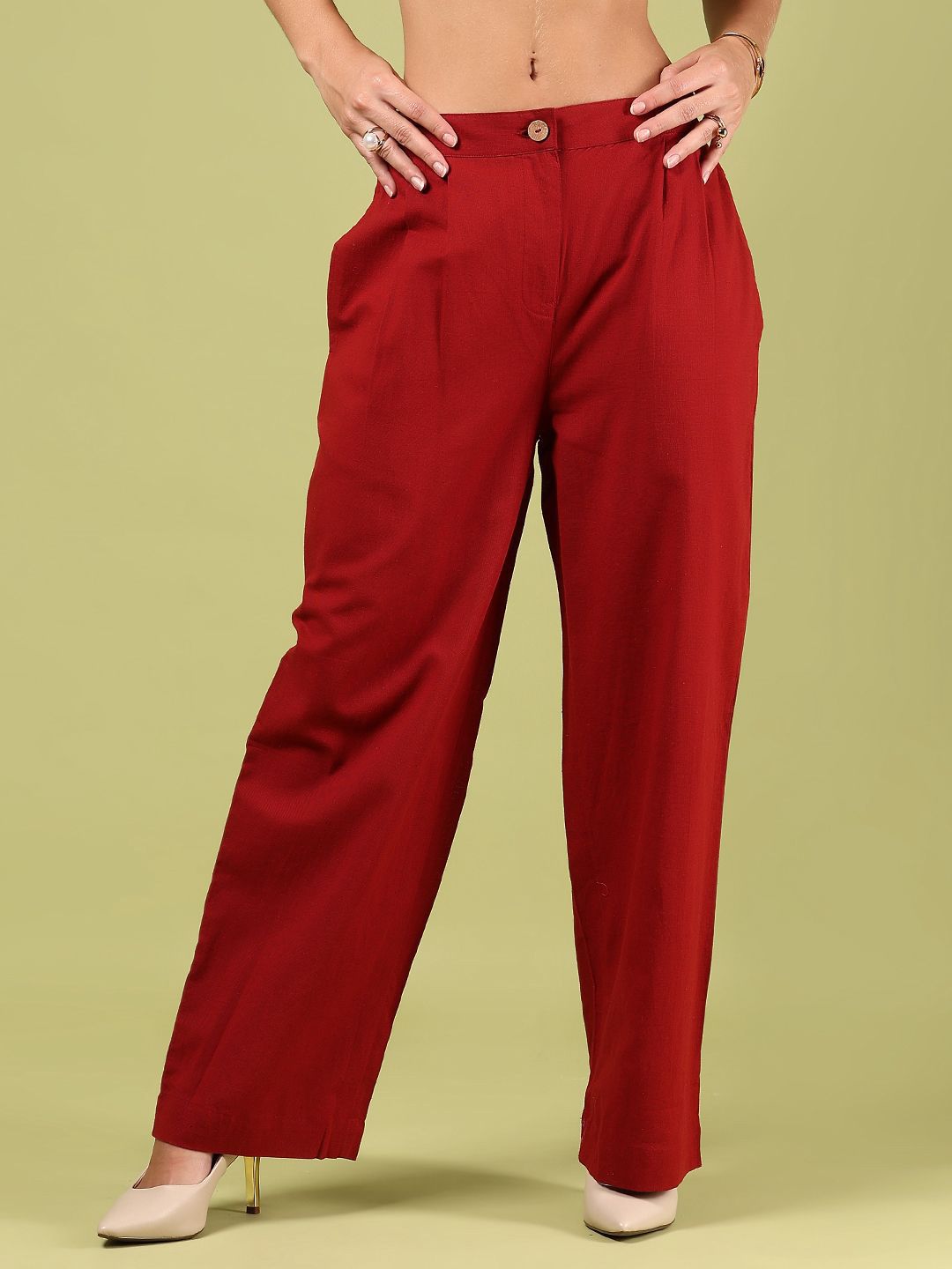 LIMEROAD Women Ethnic Palazzos-picture-11