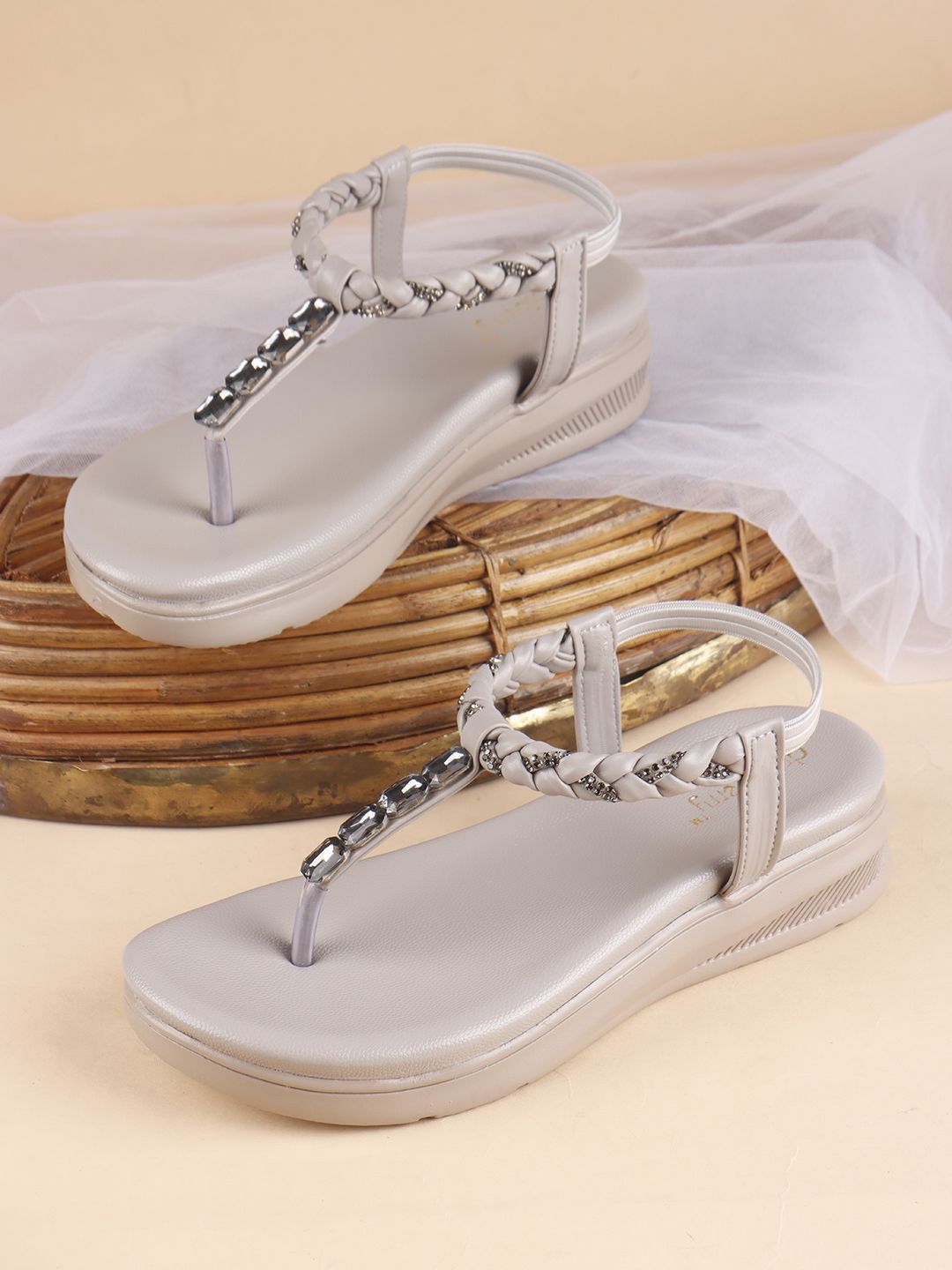 DressBerry Wedge Sandals-picture-54