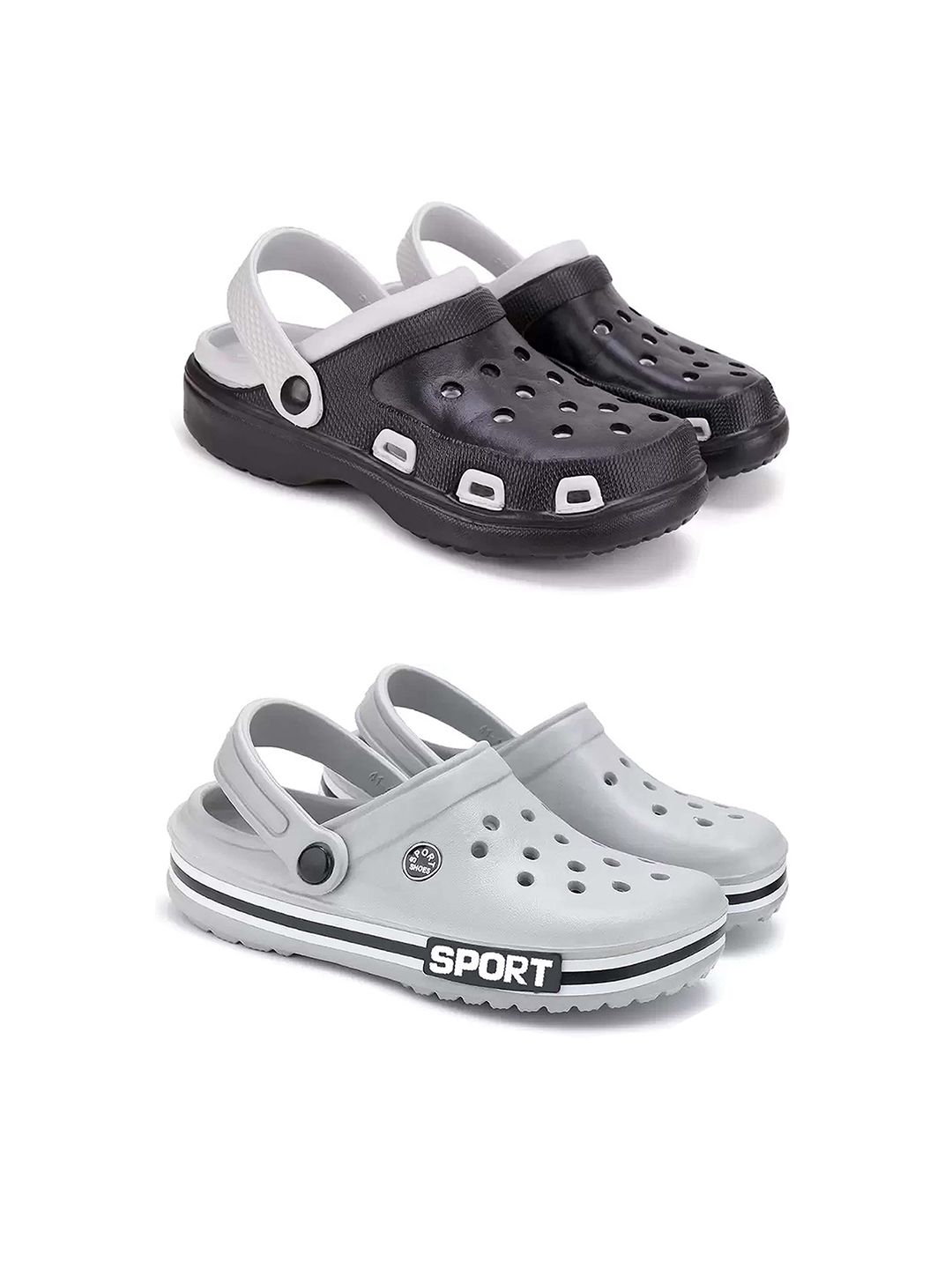 PENNEN Set Of 2 Stylish Clogs-picture-35