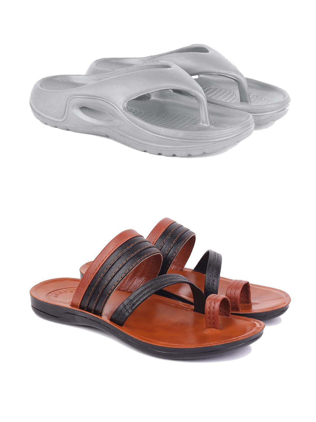 PENNEN Men Canvas Comfort Sandals-picture-24
