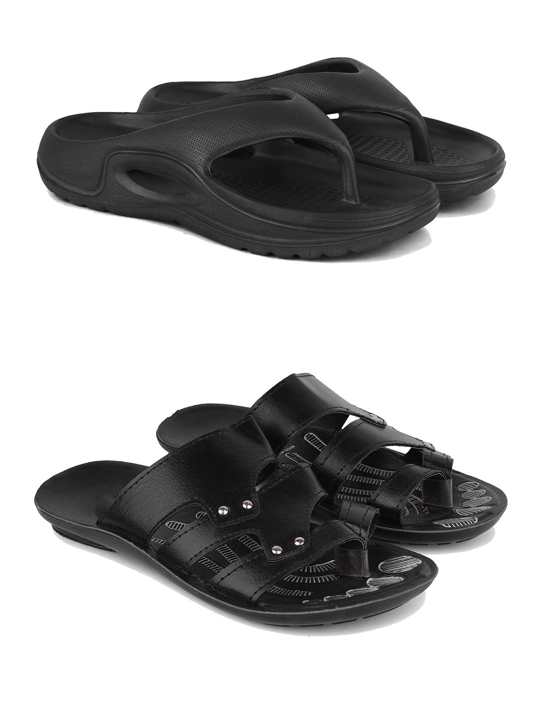 PENNEN Men Canvas Comfort Sandals-picture-25