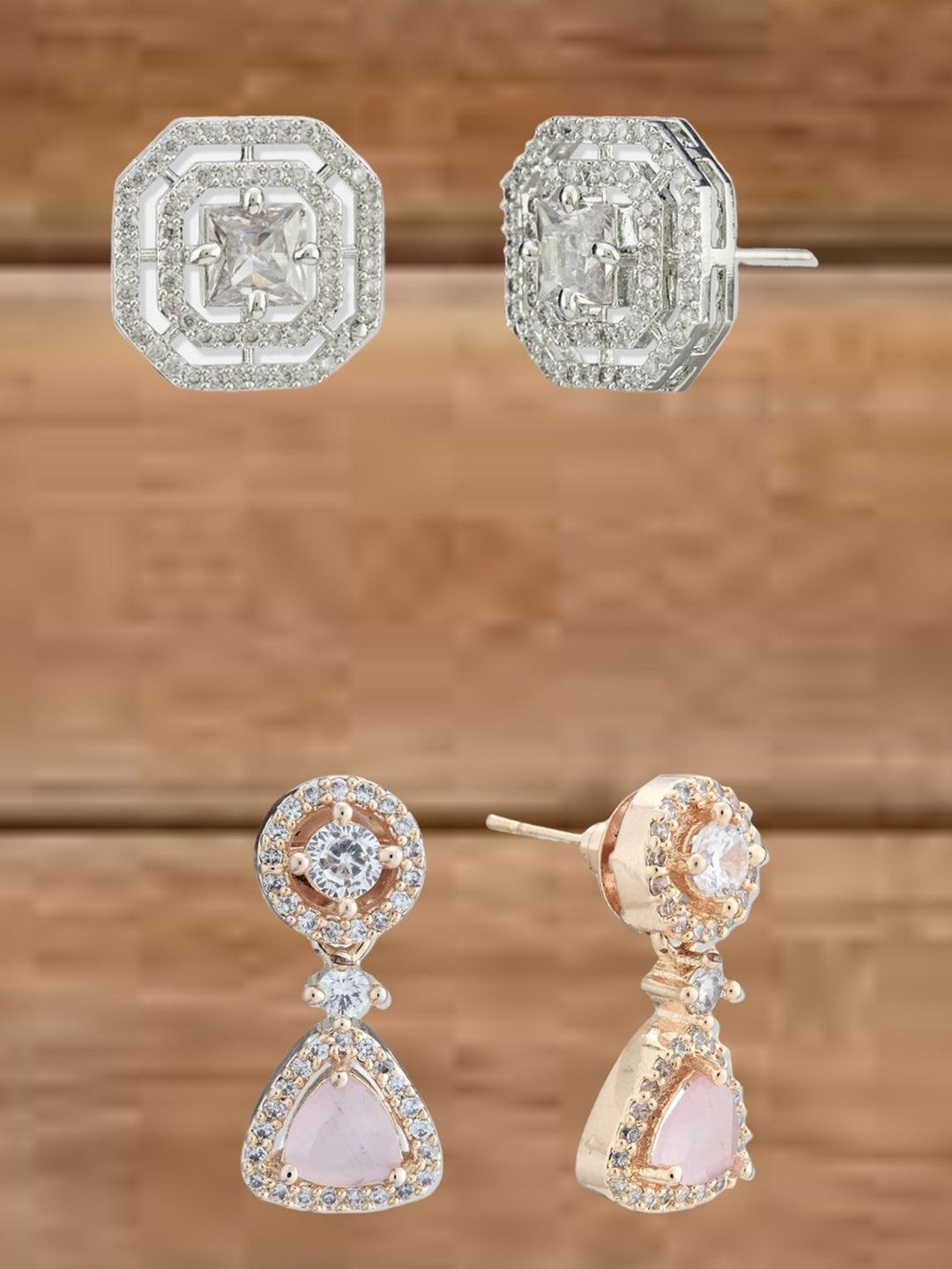 ATIBELLE Contemporary Drop Earrings