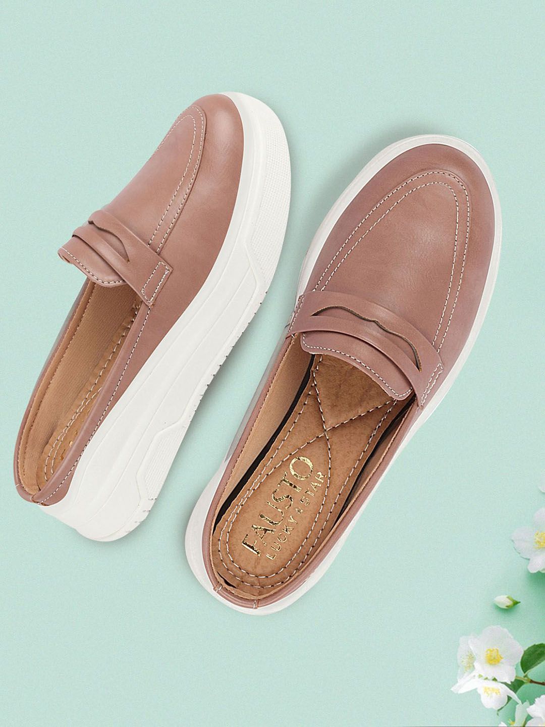 FAUSTO WomenPU Slip-On Sneakers-picture-40